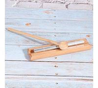 Jiawu Chime, Brilliant Lasting Tone Percussion Instrument, Musical Instrument with Wooden Mallet for Classroom Sound Therapy Yoga Meditation Teachers