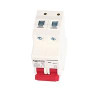 Jiawu Circuit Breaker, 6000A Breaking Capacity 16A 1000V DC Circuit Breaker Low Voltage with DIN Rail Mount for Solar Photovoltaic Systems Electric Motorcycle
