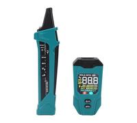 Jiawu Circuit Breaker Finder, Digital with Leakage Protection 3 Step Operation NCV Voltage Tester, GFCI Outlet Tester with Visual Auditory Indication for Residential Office Factory (UK Plug)
