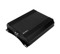 Jiawu Compact 12V Class D Car Amplifier 4 Channel 4x250W Output, Powerful Stereo Amp for Deep Bass and Crisp Highs, 11.02x8.46x2.36in