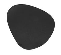 Jiawu Compact Anti Scratch Mouse Pad for Enhanced Performance At Work and Home with Rubber Base in 22.2x18.1cm Size (Black)