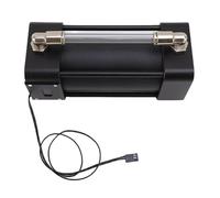 Jiawu Computer Water Cooler Tank with LCD Temperature Screen, Standard Thread -G1/4, Transparent Pipe for Transparent Water Level Observation