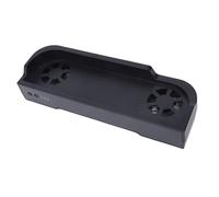 Jiawu Console 2 RGB Lighting Cooling Fan Stand with 3 Speeds, Vertical Airflow Tunnel, Wall Mount, Dual Fan Cooling Base for Game Lovers