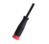 Jiawu Corner Chisel, 8mm 2.76 Inch Cutting Depth Square Mortise Chisel Right Angle with CRV Steel Comfortable Handle for Hinge Slots Door Hanging Frame Making Cabinet