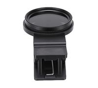 Jiawu CPL Phone Camera Lens Filter, Reflection Elimination Universal Fit Phone Camera Polarizer Filter, 37mm Clip On CPL Polarized Lens with Cap for Most Smartphones Photography