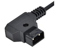 Jiawu D Tap to 4K Power Cable, Reinforced Sleeve Gold Plated Pins Camcorder Power Cable, V Mount with Fast Stable Transmission for Cinema Camera 4K and (0.5M)