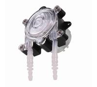 Jiawu DC 6V Dosing Pump, 23ml/min, Self-Priming, Peristaltic Head | Mini Liquid Metering Pump, Planetary Gear, No Valves, Lab Aquarium Food Plants, 0-40℃