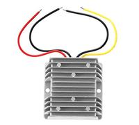 Jiawu DC-DC Converter, 12V to 24V Step Up Power Supply 360W 15A High Efficiency, Voltage Regulator with Silicone Sealing, Overcurrent Protection for Robots, Photovoltaic