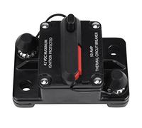 Jiawu DC12V-42V Car Audio Inline Circuit Breaker Manual Reset 50A-300A Overcurrent Protection (50A)