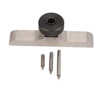 Jiawu Depth Dial Indicator Base, Hardened Stainless Steel Material Depth Micrometer Base, Gauge Stand with 3 Extension Rods 0 10mm 10 20mm 20 30mm for Precision Measurement in (103 * 17mm)