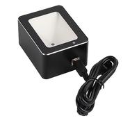 Jiawu Desktop Barcode Scanner QR Code Reader 360° CMOS 1D 2D Scanning Platform for Supermarket Mobile Payment YHD-9800 USB RS232 (YHD-9800)