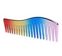 Jiawu Detangling Wide Tooth Comb, Heat Resistant Hairdressing Styling Comb for Men and Women, Plastic Salon Shampoo for - Hair, 17.8 X 5.1 Cm, 1 Pack (#2)