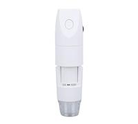 Jiawu Digital Microscope 1080P 2MP USB Microscope 50-1000X Manual Focus 0-40mm Portable Handheld for Skin Inspection Circuit Repair Jewelry Appraisal (White)
