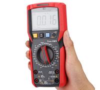 Jiawu Digital Multimeter, True RMS NCV Detection 1000V 20A UT89X Multimeter, UT89XD with Temperature Measurement Flashlight Auto Backlight for Electricians Automotive Repair (UT89XD)