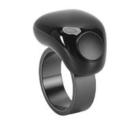 Jiawu Digital Tasbih Ring Counter with Prayers Reminder, Smart Finger Counter Ring Bluetooth 5.1, IP67 Digital Adjustable for Men Women, 45mAh Battery (20&22mm)