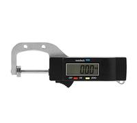Jiawu Digital Thickness Gauge, 0-25mm Range Electronic Caliper Gauge with Large LCD Display Switchable Mm/inch, Lightweight Precision Measuring Tool for Various Materials Thickness