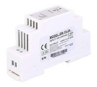 Jiawu DIN Rail Power Supply, 15W 24V 0.63A PWM Modulation Stable Output Low Ripple Noise Compact DIN Rail Mount, Switching Power Supply with Auto Reset for Control Cabinet
