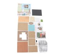 Jiawu DIY Miniature Dollhouse Kit, 1:24 Scale Easy Assembly Creativity Improvement Miniature Dollhouse Puzzle, Toy with LED Lamp Accessories for Home Decoration Gift Adults