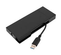 Jiawu Docking Station Dual Monitor, Dual VGA 1080P USB 3.0 5Gbps Gigabit Ethernet Laptop Docking Station, USB C with Card Reader 512GB for MacOS