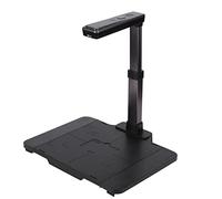 Jiawu Document Scanner, Portable 5MP USB Document Camera Scanner A4 Catch Size, with LED Light, Auto-Focus, Adjustable Doc Camera for Live Demo, Web Conferencing, Distance Education, for