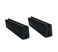 Jiawu Dog Car Window Chin Rest, 2PCS Soft EPDM Foam Cushion for Car Window Support, Water Proof Scratchproof Dog Barrier Bumper Cushion Fit for Cars SUVs Trucks (Chin Rest 2 pieces)
