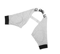 Jiawu Dog Elbow Brace, Soft Breathable Adjustable Buckle Stable Support Dog Elbow Protector, Recovery Sleeve with Pain Relief for Arthritis Osteoarthritis Pressure Sores (L)