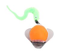 Jiawu Dog Smart Jumping Ball Automatic Food Dispensing Multifunctional Pet Bouncing Toy for Cats and Dogs White