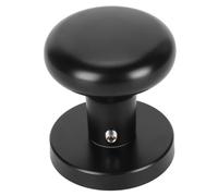 Jiawu Door Knob, Solid Lock Bolt Adjustable Installation Door Handle, Ball Handle with Keyless Locking for Bedroom Interior Doors