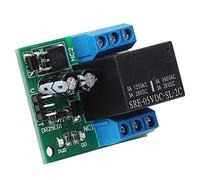 Jiawu DPDT Relay Module, Self Locking Bistable Relay with Low Pulse Control Mode Power Indicator for Electronic Circuits (DC6-24V)