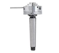 Jiawu Drill Chuck Set, 3 Jaw Wood Lathe Chuck with MT2 Taper Arbor & Chucks Key, M 12 Thread, Drill Converter for Woodworking, Automatic Centering Function, Clamp Range 10-35mm