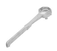 Jiawu Drum Wrench, Universal Fit Aluminum Lightweight Drum Wrench, Bung with Compact Design for 10 15 20 30 55 Gallon Drums