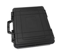 Jiawu Durable Satellite Carrying Case with Large Capacity for Mini Dish Components, 15.8x13.4x3.9in ABS Case for Off Grid Adventures