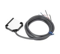 Jiawu E3JK-R4M1 Specular Reflection Photoelectric Switch Sensor, ABS Housing IP65 3500mm, 90-250VAC/AC DC12-240V/DC12-24V, Red LED Indicator, 5 Wire 1.75M for Industrial Automation (-24V 500mm)