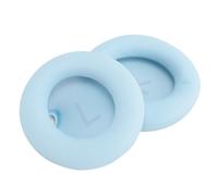 Jiawu Ear Pads Cushions Replacement for Space One, Noise Isolation Ear Pads, High Density Memory Foam Sponge with Soft Protein Leather (Blue)