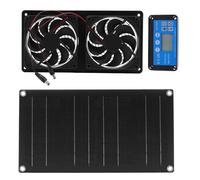 Jiawu Effective 6 -um -tum motor of Solar Fans with Double Fans and Time Board Unit for a Quiet Operation in All Rooms