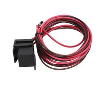 Jiawu Electric Fan Thermostat Control Relay Kit, Adjustable DC12V 60A Wide Range Thermostat Radiator Fan Relay Kit, Electric with Stainless Steel Probe and Wiring
