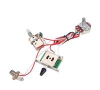 Jiawu Electric Guitar Wiring Harness Prewired Kit 3 Way Switch