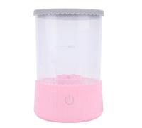 Jiawu Electric Makeup Brush Cleaner, Gentle and Effective Cleaning, Makeup Brush Washer for Quick and Effortless Maintenance of Beauty Tools (Roseate)