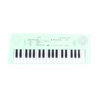 Jiawu Electric Piano, 37 Keys Musical Keyboard with 2 Tones 16 Songs 4 Rhythms 4 Percussion Adjustable Volume Electric Keyboard, Portable Dual Power USB AA Batteries Microphone (Green)