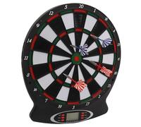 Jiawu Electronic Dartboard, Precise Sensing Auto Scoring System, Digital LCD Display Indoor Game Board with 6 Darts, Flights, Tips for Family, Kids, Adults, Home, Office, Party