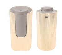 Jiawu Essential Oil Diffuser Waterless Dual Fluid Cold Manure Portable Car - Therapy Machine for Bedroom Office, Aluminum Alloy Design (Golden)
