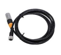 Jiawu Ethernet Armor Network Cables for a Stable Signal Transmission, RJ45 Female Cable to M12-5p for Simple Integration of Ethernet (5m / 16.4ft)