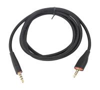 Jiawu Exchange of Headphones Cables for MMX100, Long -term Fabric Cable, Ideal for Games and Films Observation (Black)