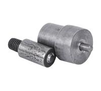 Jiawu Eyelet Puncher, 3mm to 20mm Manual Installation Tool for Grommet Die Mold, Hand Press Machine with Steel Construction for Luggage Belts Shoes Hats Clothing Electronics Advertising (5.0mm)