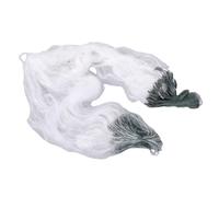 Jiawu Fishing Net, 50m Length 1.5m Height 3 Layers Nylon Fishing Net with Float, Handmade Gill for Bait in Still Water (4 fingers)