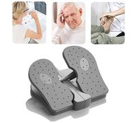 Jiawu Foot Stepper Machine Reinforced Nylon Mini Stepper Trainer for Under Desk, Quiet Folding Leg Workout Machine with Non Slip Pedals, Portable Home Office Exercise Equipment (One Size)