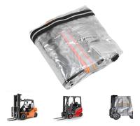 Jiawu Forklift Cover, Universal Transparent Full Forklift Cover, All Weather Protection, Sunshade Covers for Most Standard Forklifts, Windproof, Rainproof, 60in L X 53in W X 52in H