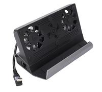 Jiawu Game Console Docking Station Powerful 10 in 1 Multifunctional Hub for Legion Go S and Steam Deck Aluminum Alloy Space Gray