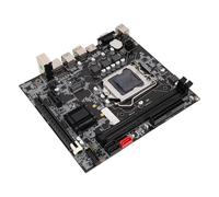 Jiawu Gaming Motherboard, B75 Chipset LGA 1155 DDR3 Computer Motherboard, Micro ATX Form Factor with M.2 Interface and Dual Channel DDR3 for Core I3 I5 I7, E3 V2, Pentium