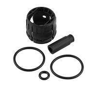 Jiawu Gear Shift Stick Repair Bush, Excess Play Elimination Component Replacement, Gear Shift Stick Repair Bushing Kit with Side to Side Movement Rod and O Rings for Combo Meriva